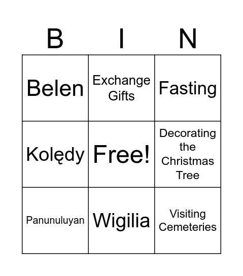 DG Logika BINGO Card