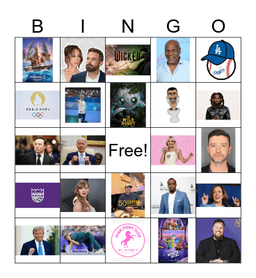 2024 Bingo Card