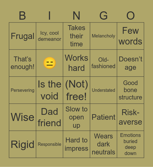 🪐Saturn Bingo Card