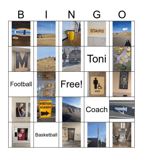 Meeker Cowboys BINGO Card