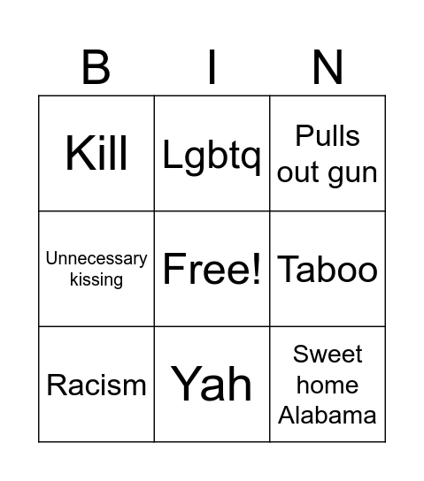 Tomorrow’s teaching Bingo Card