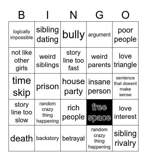 msa bingo Card