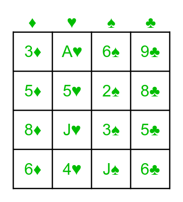 POKER BINGO 2024 Bingo Card