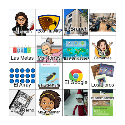 La Loteria de Tercero Bingo Card