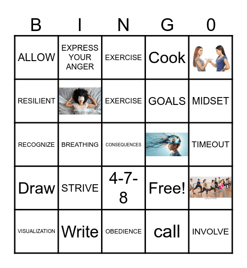 Holiday Reminders Bingo Card
