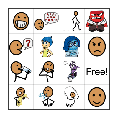 Feelings and Coping Skills Bingo Card