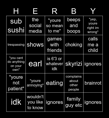 herbingo Card