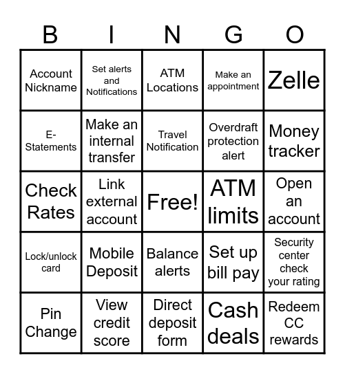 COBROWSE BINGO Card