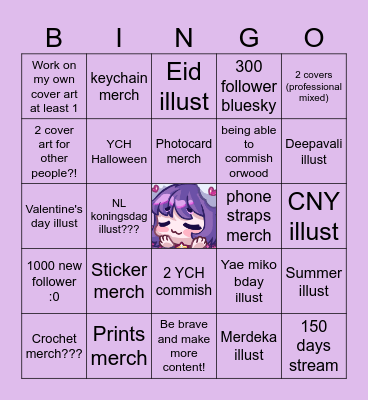 RENALYRICA 2025 BINGOALS Bingo Card