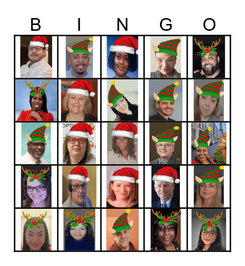 PBM Holiday Bingo Card