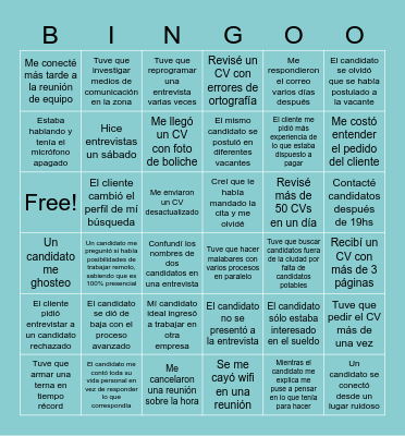 Bingo Ally RH Bingo Card