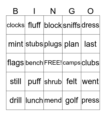 Mark It Up! Bingo Card