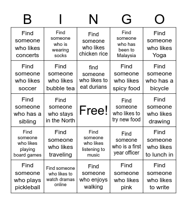 Discovering CCEB Bingo Card