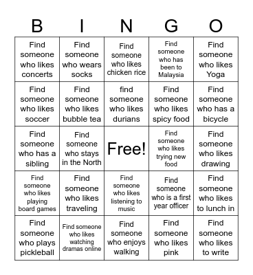 Discovering CCEB Bingo Card