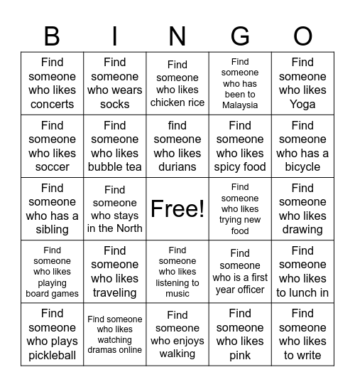 Discovering CCEB Bingo Card