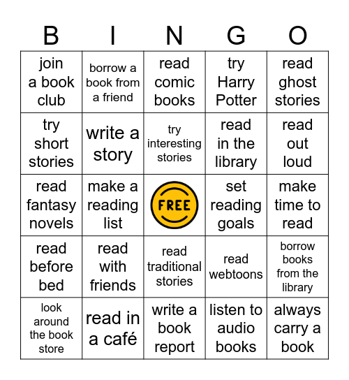 Why don't you __________? Bingo Card