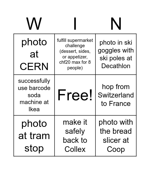 December 20, 2024 Bingo Card