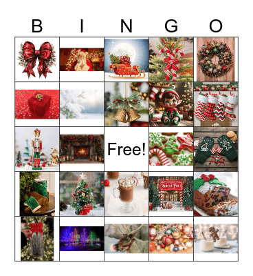 Christmas Bingo Card