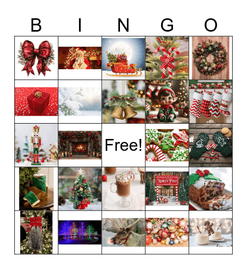 Christmas Bingo Card