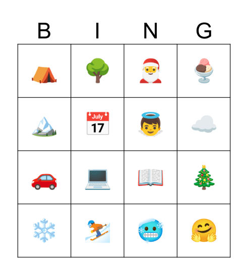 Novena VPTII Bingo Card