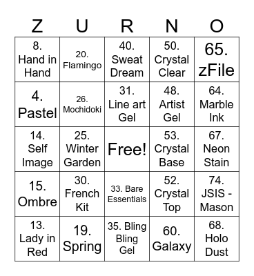 CHRISTMAS BINGO Card