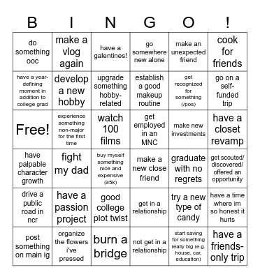 cheech 2k25 bonanza Bingo Card