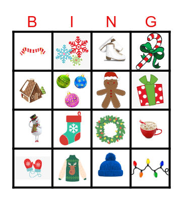 Holiday Bingo! Bingo Card