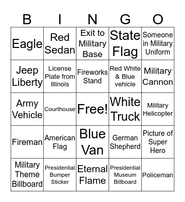 Heroes & Legends Bingo Card