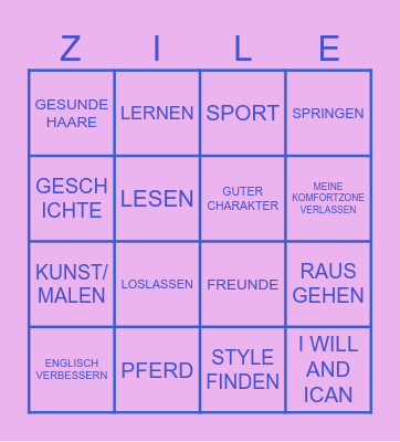 2025 Bingo Card