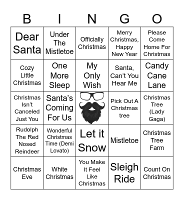 HOLIDAY | RD 3 | POP Bingo Card