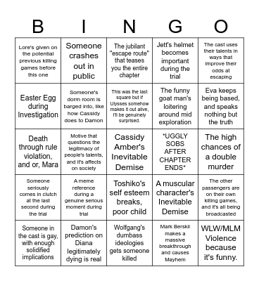 PROJECT EDEN'S GARDEN BINGO. Bingo Card