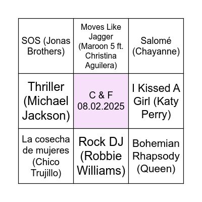 Prueba Bingo Card