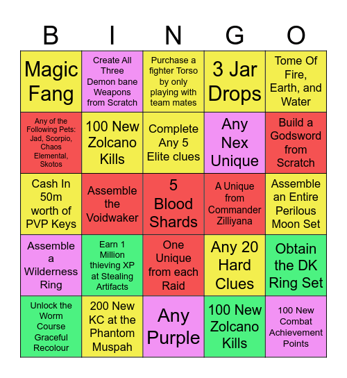 Duke Bingo Version 2 Bingo Card
