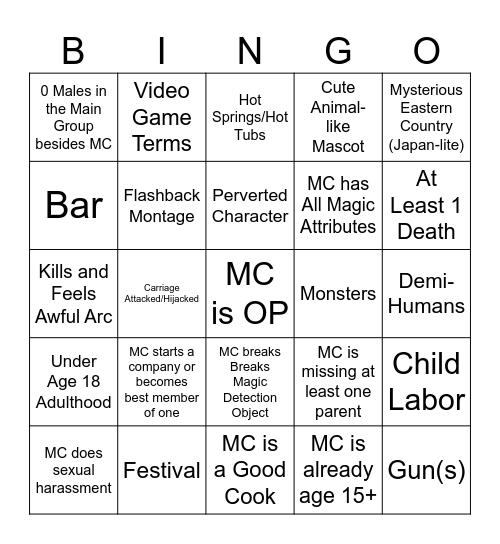 228 Bingo Card