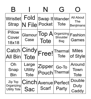 Fall 2016 BINGO Card