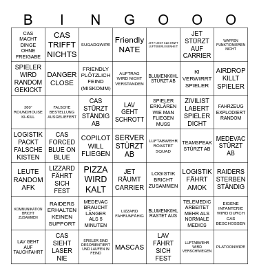 BULLSHITTERY Bingo Card