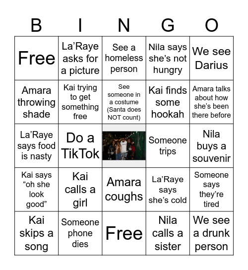 NY Bingo- chamber of secrets Bingo Card