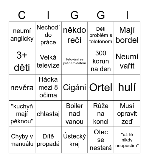 Výměna Bingo Card