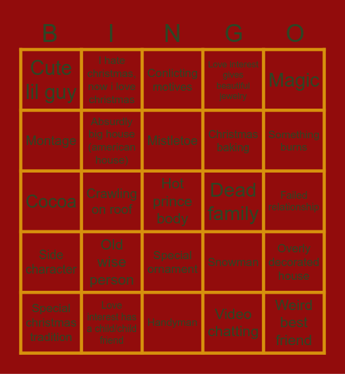 Christmas! Bingo Card