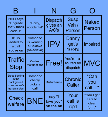 Badge Bingo Card