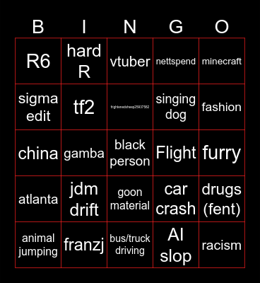 IG REELS BINGO Card