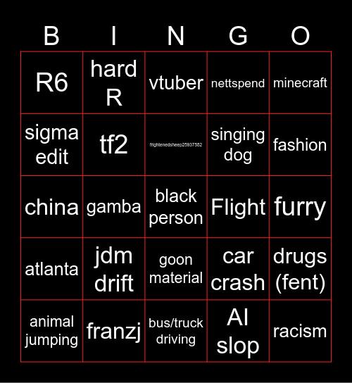 IG REELS BINGO Card