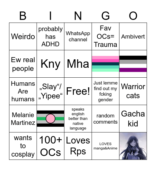 Shado_Angels‘ Bingo Card