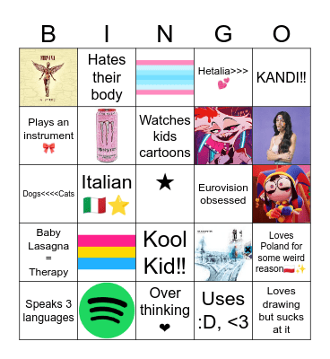 Radijo bingo‼️ Bingo Card