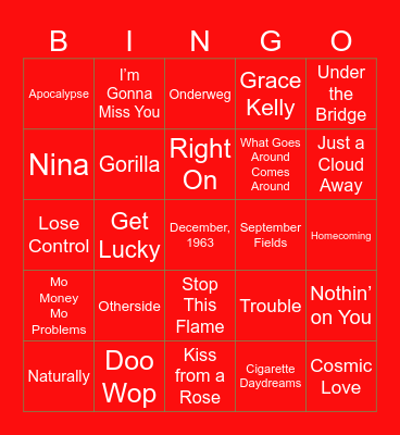 Kerst Bingo! Bingo Card