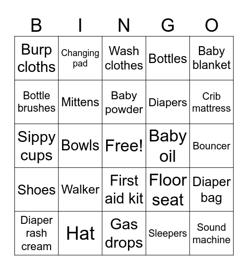 Bingo Gift For Kids