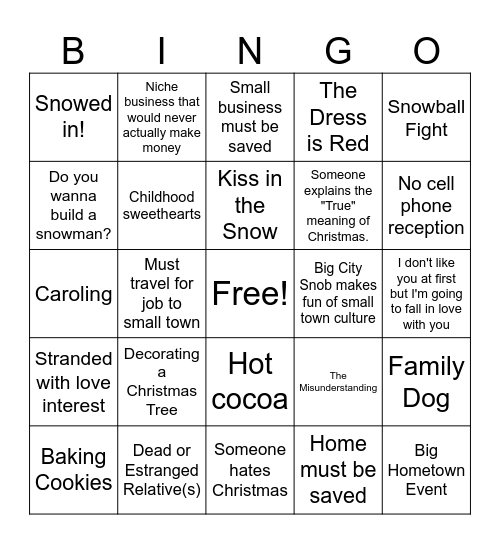 Card 1 Bingo Card