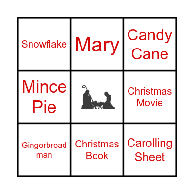 Christmas Bingo Card