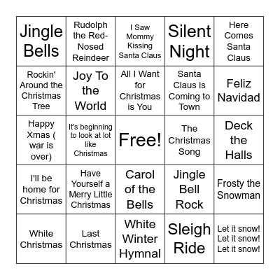 Covers - LoFi Bingo Card