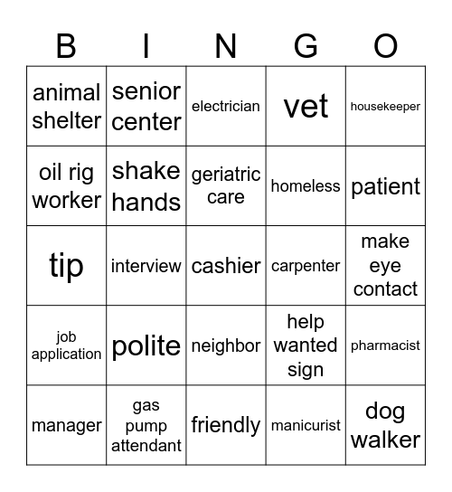 HB 3 Bingo Card